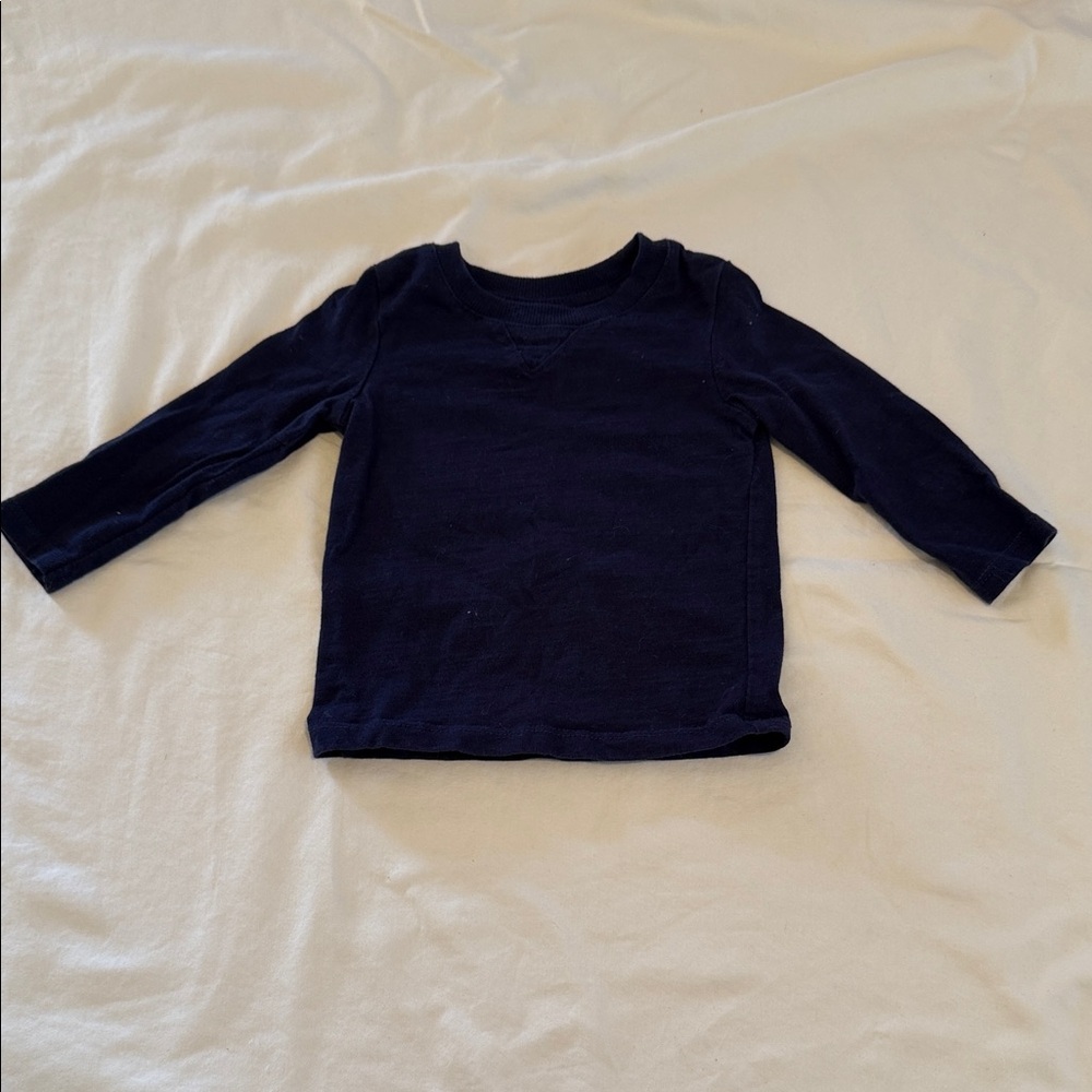 Starting Out Dark Blue Long Sleeve Tee